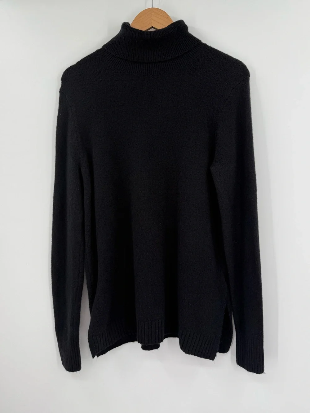 J.Crew Extra-Soft Turtleneck Sweater | Black | Small